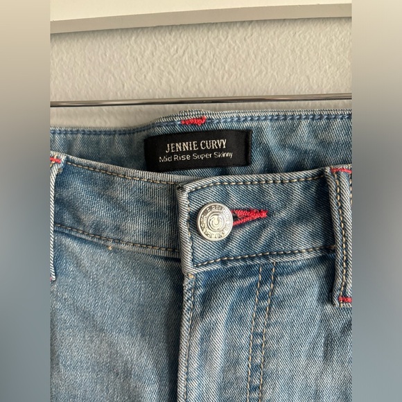 True Religion Jennie Curvy Mid Rise Super Skinny W29 - Picture 3 of 9